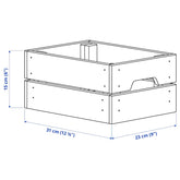 KNAGGLIG Box, pine23x31x15 cm